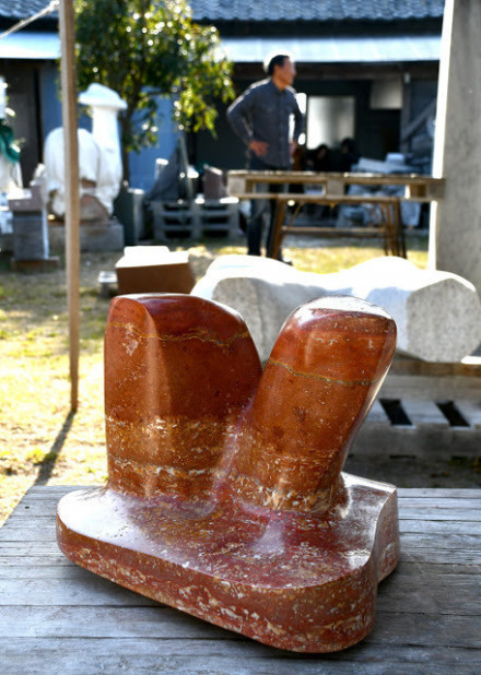 杉本澄男お面個展出品作（u6749u672cu6f84u7537 u304au9762