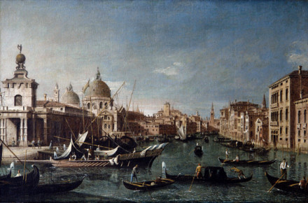 絵画　ヴェネチア Amazon.co.jp: wall26 - イタリア・ベネチアの大運河