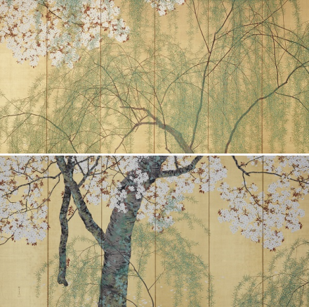 画集 京の四季 木島櫻谷 四季の金屏風 －京都画壇とともに－ | 京都で遊ぼうART