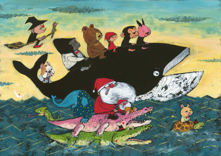 登場! 絵本作家 京都で遊ぼ | 谷口智則展～いろがうまれるものがたり～ 絵本・児童書