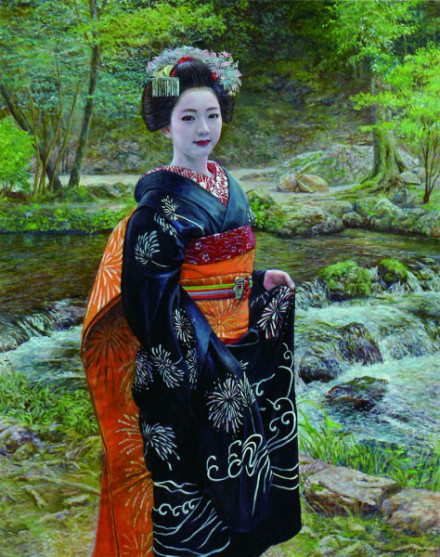 宇野孝之 洋画展 - 京舞妓の四季 - | 京都で遊ぼうART ～京都