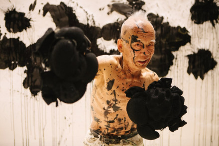 篠原 有司男 初期作品「梅」版画 リトグラフ 篠原 有司男 初期作品「梅」版画 リトグラフ