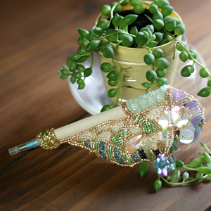 フェルメールからのラブレター展ー感想作品 「羽ペン」